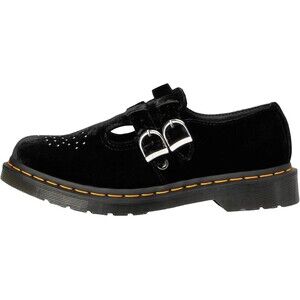 Dr. Doc Martens Size 7 Women's Velvet Vegan Studs 8065 Mary Jane Flats NEW rare